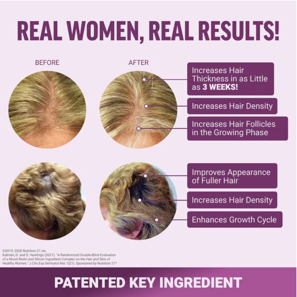 Stop the Shedding. Grow Thicker Hair in 3 Weeks.