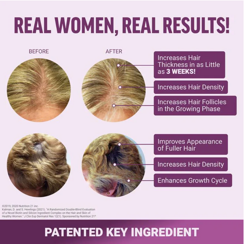 Stop the Shedding. Grow Thicker Hair in 3 Weeks.