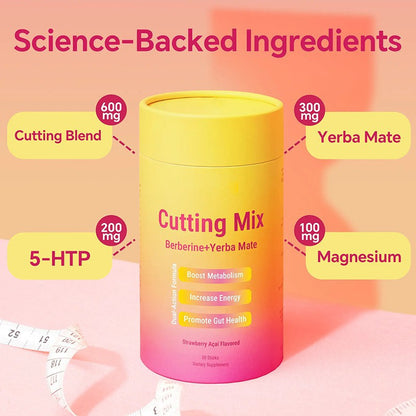 Tea Powder Cutting Mix Strawberry-Flavored Solid Drink